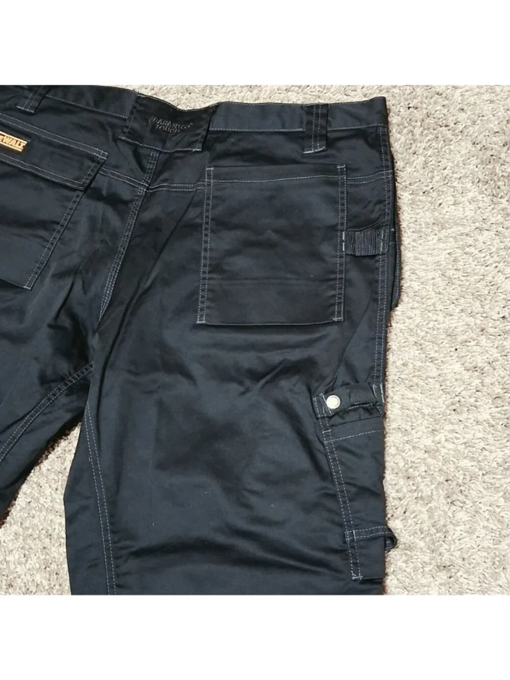 DeWalt Pro Tradesman Stretch Pants Black 40 / 31 Cordura Fabric Durable